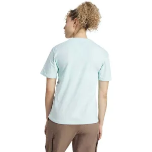 adidas TERREX LOGO TEE Pánske outdoorové tričko, svetlo zelená, veľkosť