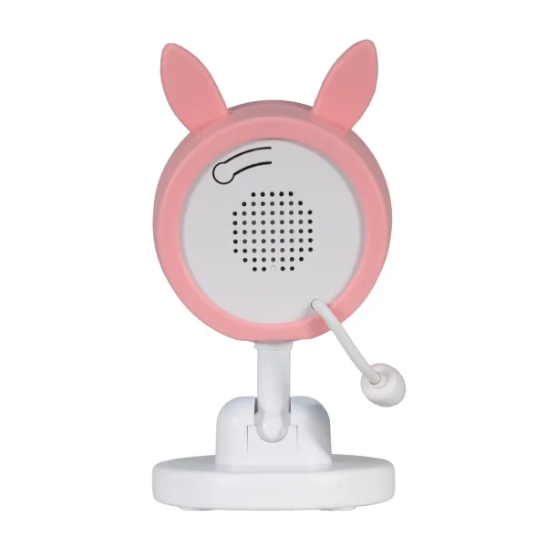EVOLVEO Baby Monitor N35, dětská chůvička s kamerou,VOX,teploměr,noční vidění,RGB světlo,Růžová