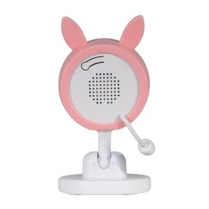 EVOLVEO Baby Monitor N35, dětská chůvička s kamerou,VOX,teploměr,noční vidění,RGB světlo,Růžová