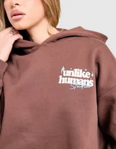 Unlike Humans Mikina S Kapucňou Studio