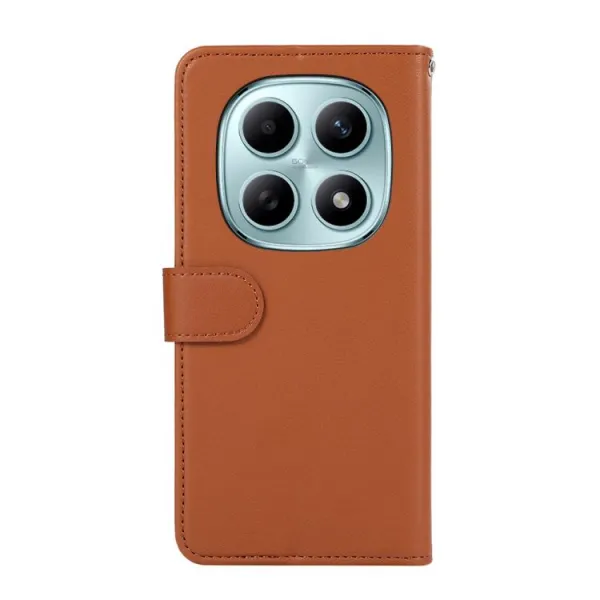 ABEEL DELICATE Peňaženkový obal Xiaomi Redmi Note 15 5G / POCO M8 5G hnedý