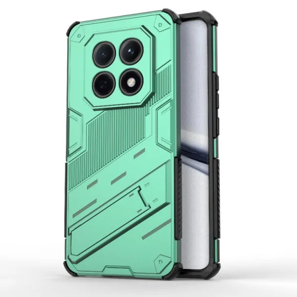 BIB Ochranný obal so stojanom pre Xiaomi Redmi Note 15 5G / POCO M8 5G zelený