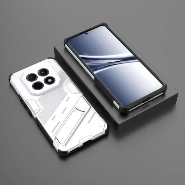 BIB Ochranný obal so stojanom pre Xiaomi Redmi Note 15 5G / POCO M8 5G biely
