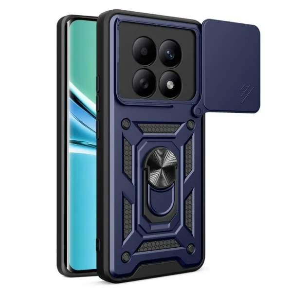 RING CAMERA Kryt s držiakom pre Xiaomi Redmi Note 15 5G / POCO M8 5G modrý