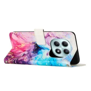 ART MARBLE Peňaženkový kryt pre Xiaomi Redmi Note 15 5G / POCO M8 5G PINK PURPLE