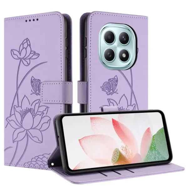 ART LOTUS Peňaženkové puzdro pre Xiaomi Redmi Note 15 5G / POCO M8 5G fialové