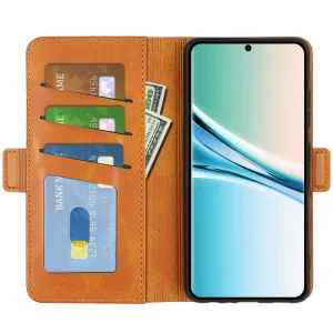 SIDE Peňaženkové puzdro pre Xiaomi Redmi Note 15 5G / POCO M8 5G svetlohnedé