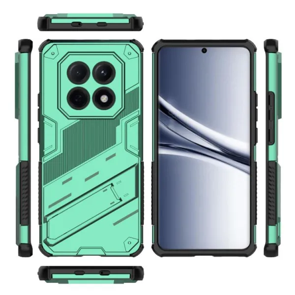 BIB Ochranný obal so stojanom pre Xiaomi Redmi Note 15 5G / POCO M8 5G zelený