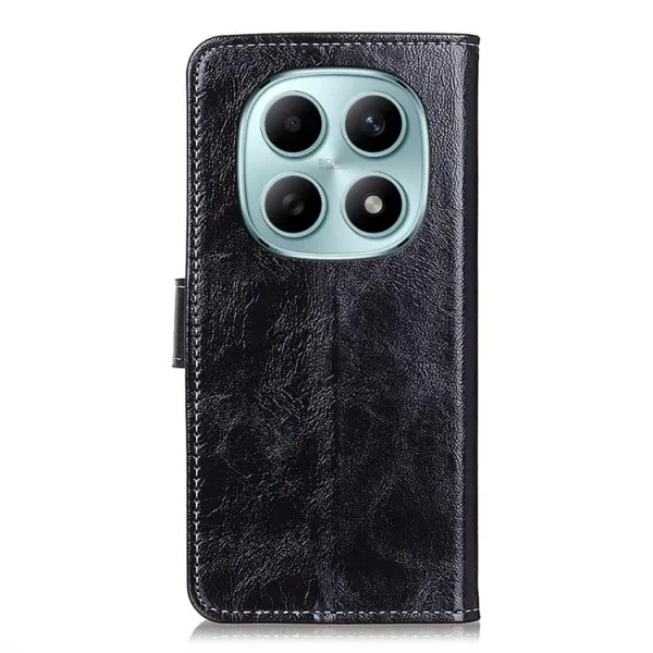 RETRO Peňaženkový obal Xiaomi Redmi Note 15 5G / POCO M8 5G čierny