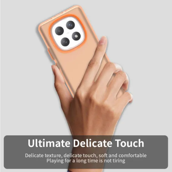 CANDY Ochranný kryt pre Xiaomi Redmi Note 15 5G / POCO M8 5G oranžový
