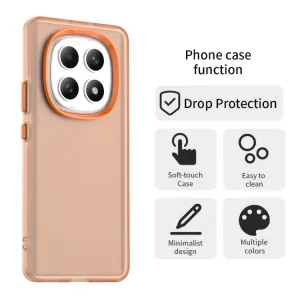 CANDY Ochranný kryt pre Xiaomi Redmi Note 15 5G / POCO M8 5G oranžový