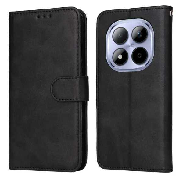 SMOOTH Peňaženkové puzdro pre Xiaomi Redmi Note 15 Pro čierne