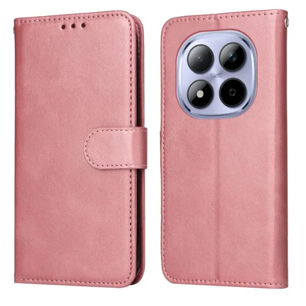 SMOOTH Peňaženkové puzdro pre Xiaomi Redmi Note 15 Pro ružové