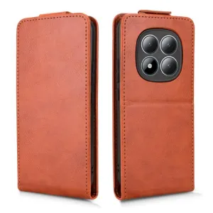 Vyklápacie puzdro pre Xiaomi Redmi Note 15 Pro hnedé