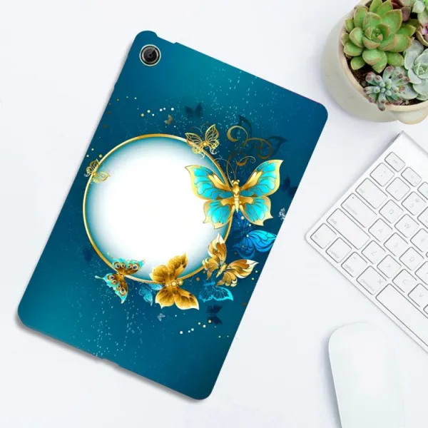 ART TPU Ochranný kryt pre Lenovo Tab One / Lenovo Tab K9 BUTTERFLY CIRCLE