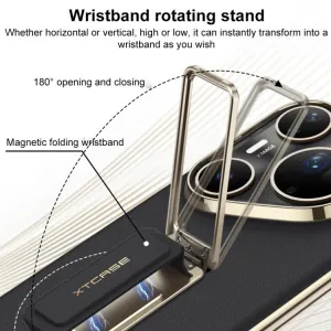 GKK XTCASE Ochranný kryt s držiakom Huawei Pura 80 Ultra čierny