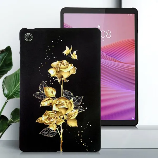 ART TPU Ochranný kryt pre Lenovo Tab One / Lenovo Tab K9 GOLDEN ROSE