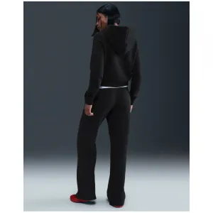 Dámske tepláky NIKE W NSW PHNX FLC STRGHT LEG PNT BLACK