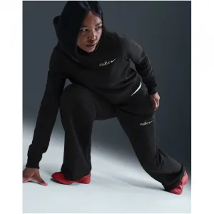 Dámske tepláky NIKE W NSW PHNX FLC STRGHT LEG PNT BLACK
