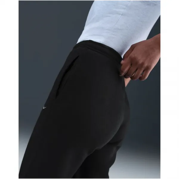 Dámske tepláky NIKE W NSW PHNX FLC STRGHT LEG PNT BLACK