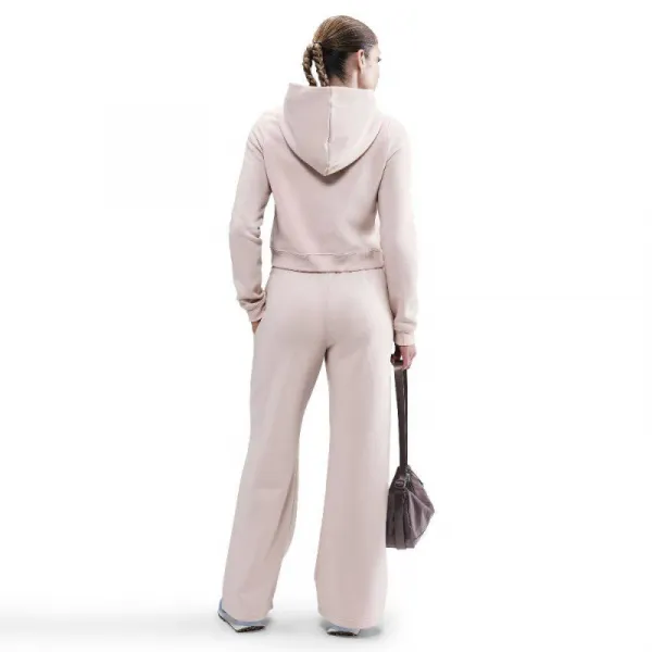 Dámske tepláky NIKE W NSW PHNX FLC STRGHT LEG PNT SILT RED