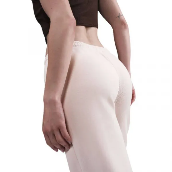 Dámske tepláky NIKE W NSW PHNX FLC STRGHT LEG PNT SILT RED