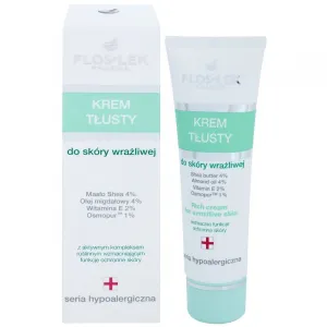 FlosLek Pharma Hypoallergic Line vysoko výživný nočný krém pre citlivú a podráždenú pleť 50 ml