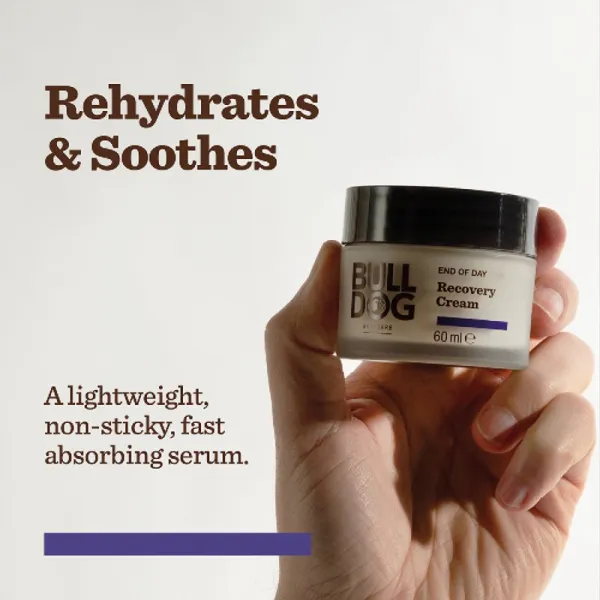 Bulldog End of Day Recovery Cream regeneračný nočný krém 60 ml