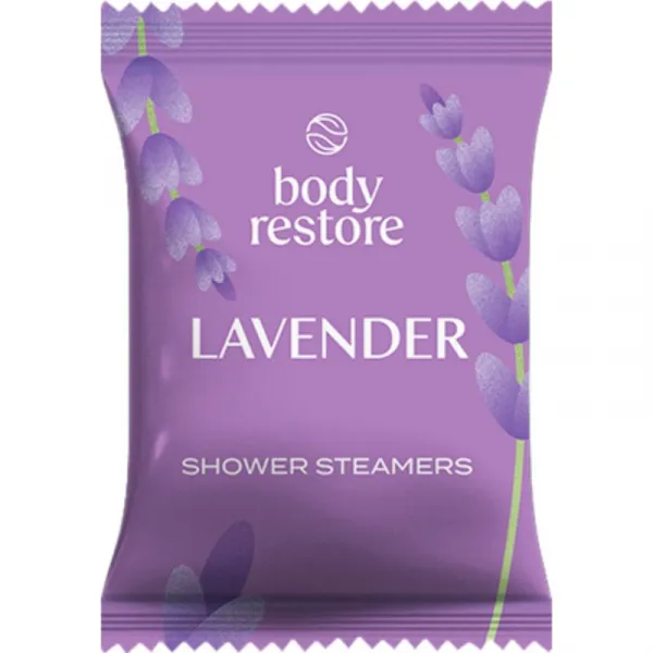Body Restore Lavender Shower Steamers tablety do sprchy s vôňou levandule 2x25 g