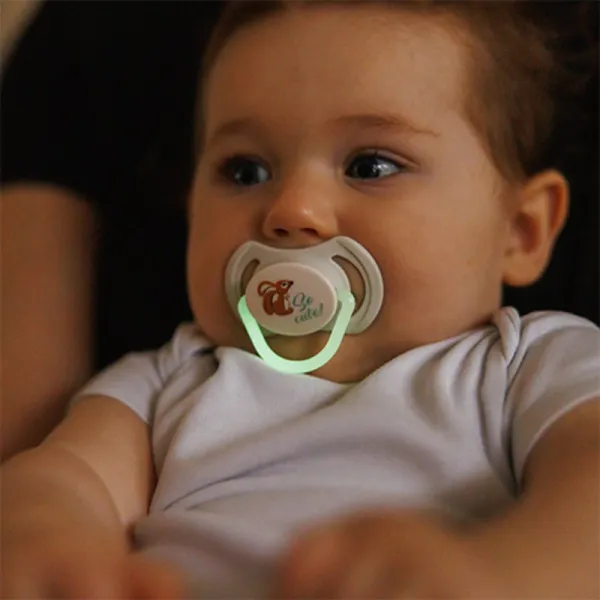 BABYONO Cumlíky silikónové symetrické 6-18m, 2 ks