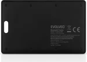 EVOLVEO TrackCard, Bluetooth lokátor s Apple Find My, čierny