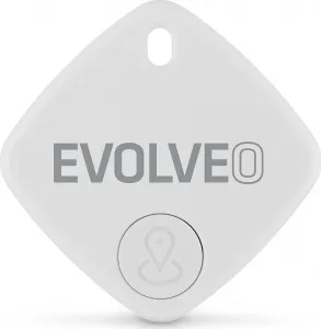 EVOLVEO TrackTag, Bluetooth lokátor s Apple Find My, biely