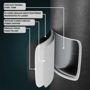 Voľne stojace boxovacie vrece 175 cm – 12 prísaviek