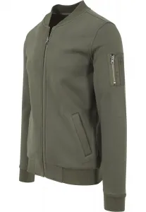 Sweat Bomber Jacket Olive