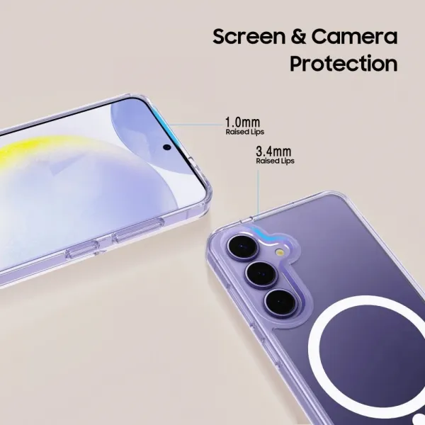 Tech-Protect Flexair Hybrid MagSafe kryt na Xiaomi 15T Pro, priesvitný