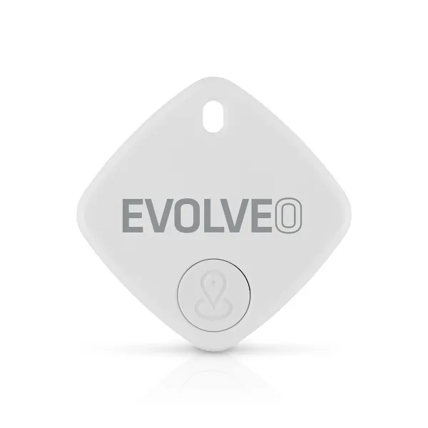 EVOLVEO TrackTag, Bluetooth lokátor s Apple Find My, biely