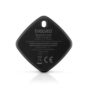 EVOLVEO TrackTag, Bluetooth lokátor s Apple Find My, čierny