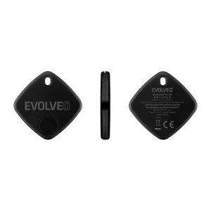 EVOLVEO TrackTag, Bluetooth lokátor s Apple Find My, čierny