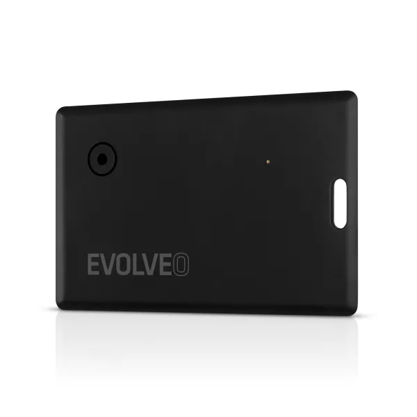 EVOLVEO TrackCard, Bluetooth lokátor s Apple Find My, čierny