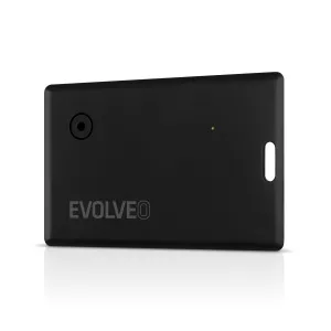 EVOLVEO TrackCard, Bluetooth lokátor s Apple Find My, čierny
