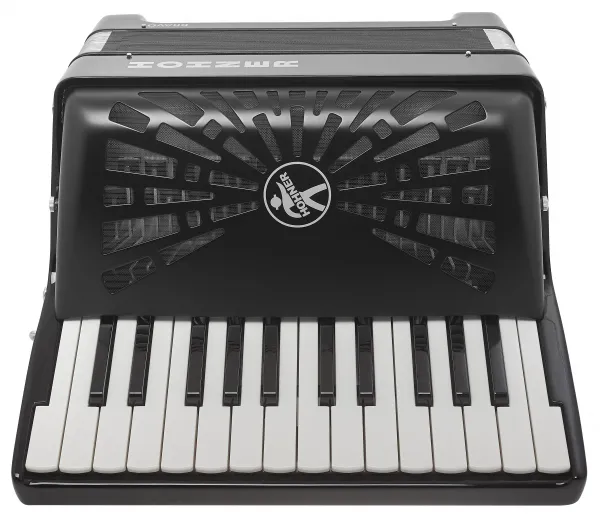 Hohner Bravo I 49 F, black (SilentKey)