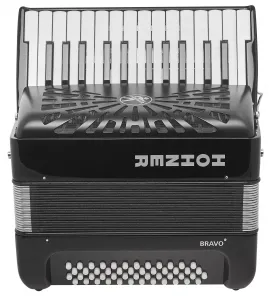 Hohner Bravo I 49 F, black (SilentKey)