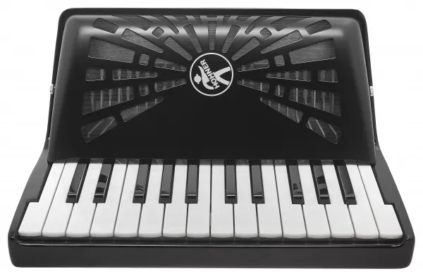 Hohner Bravo I 49 F, black (SilentKey)