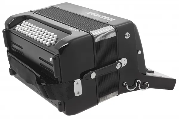 Hohner Bravo I 49 F, black (SilentKey)