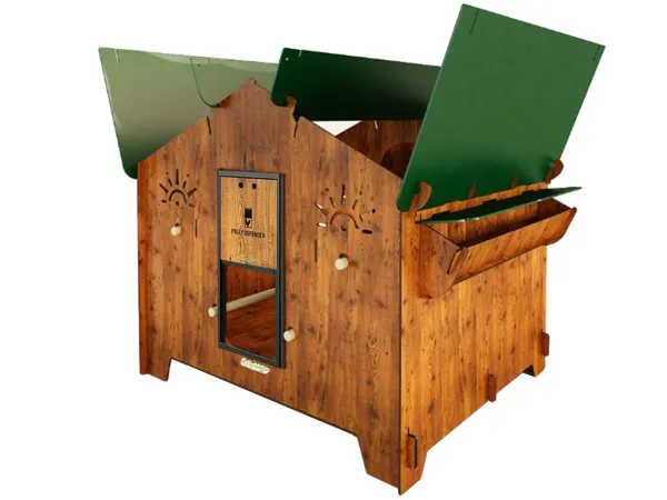 Bravson Kurník pre sliepky POLLY FARM EVOLUTION 3XL