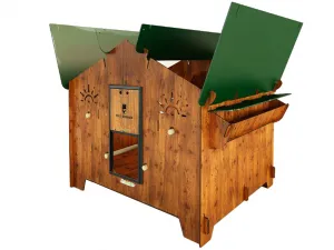 Bravson Kurník pre sliepky POLLY FARM EVOLUTION 3XL