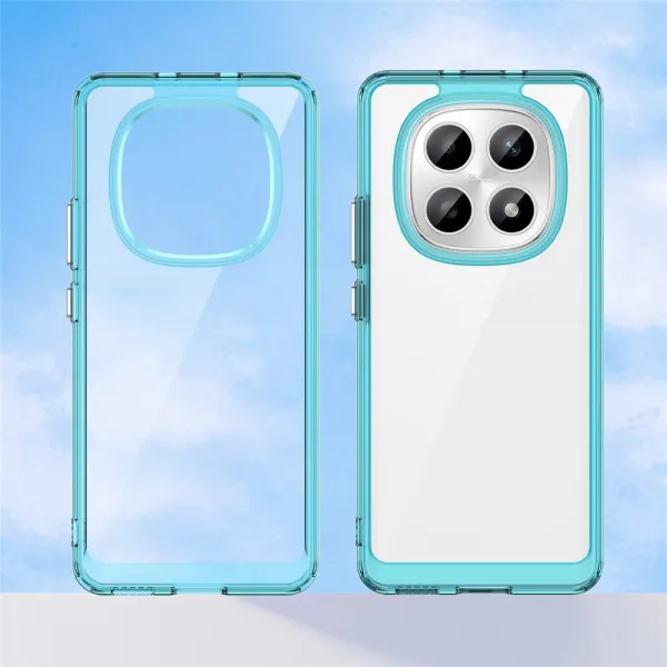 CRYSTAL Ochranný kryt pre Xiaomi Redmi Note 15 5G / POCO M8 5G tyrkysový