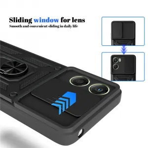 RING CAMERA Kryt s držiakom pre Motorola Moto G06 / G06 Power zelený
