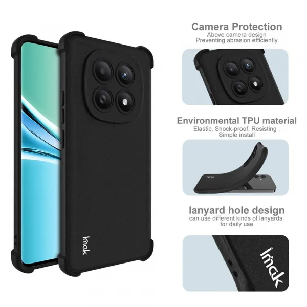 IMAK AIRBAG Extra odolný obal Xiaomi Redmi Note 15 5G / POCO M8 5G MATTE BLACK