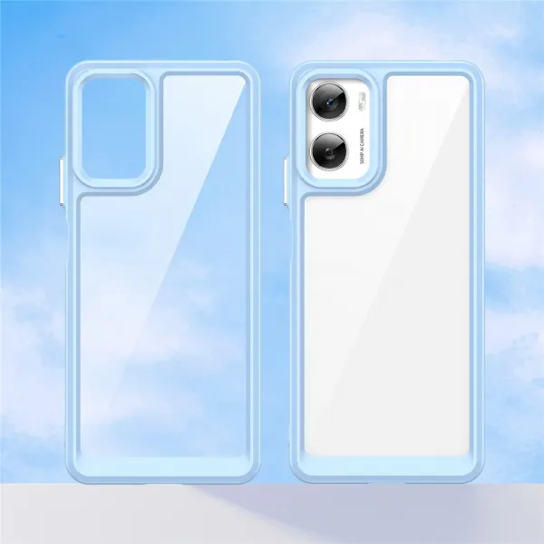CRYSTAL Ochranný kryt pre Motorola Moto G06 / G06 Power modrý